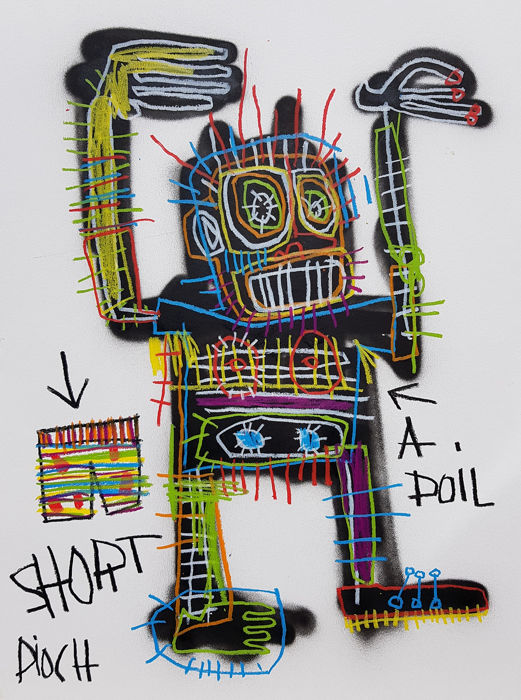 PIOCH - "Naked" - original artwork