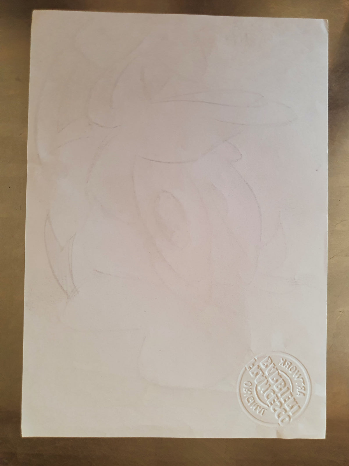 Donald Duck dessin original par l'artiste Francesco Barbieri