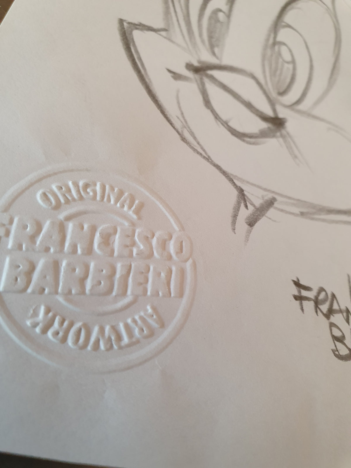 Dessin croquis TWEETY par Francesco Barbieri