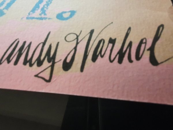 Macintosh - lithographie Andy Warhol numérotée