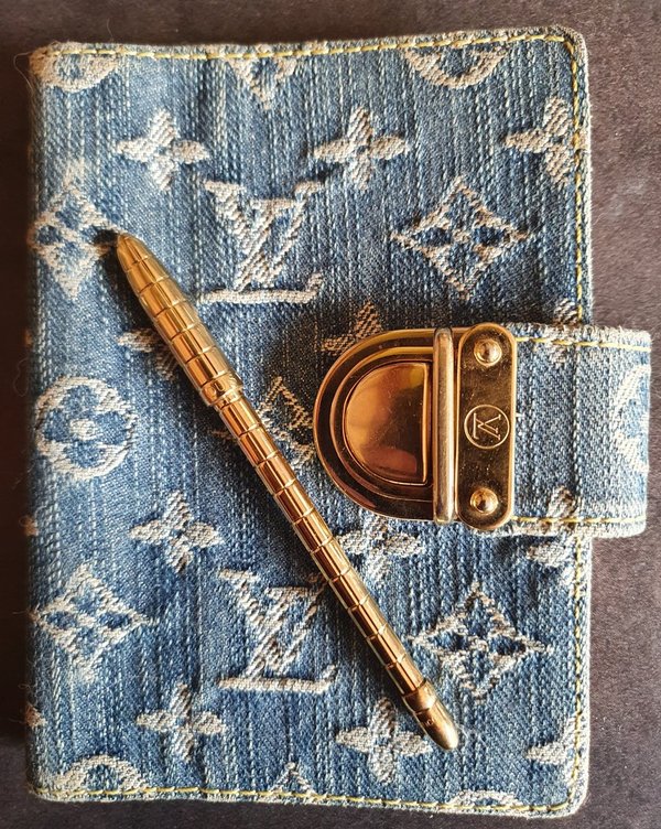 Agenda jean's et stylo Louis Vuitton