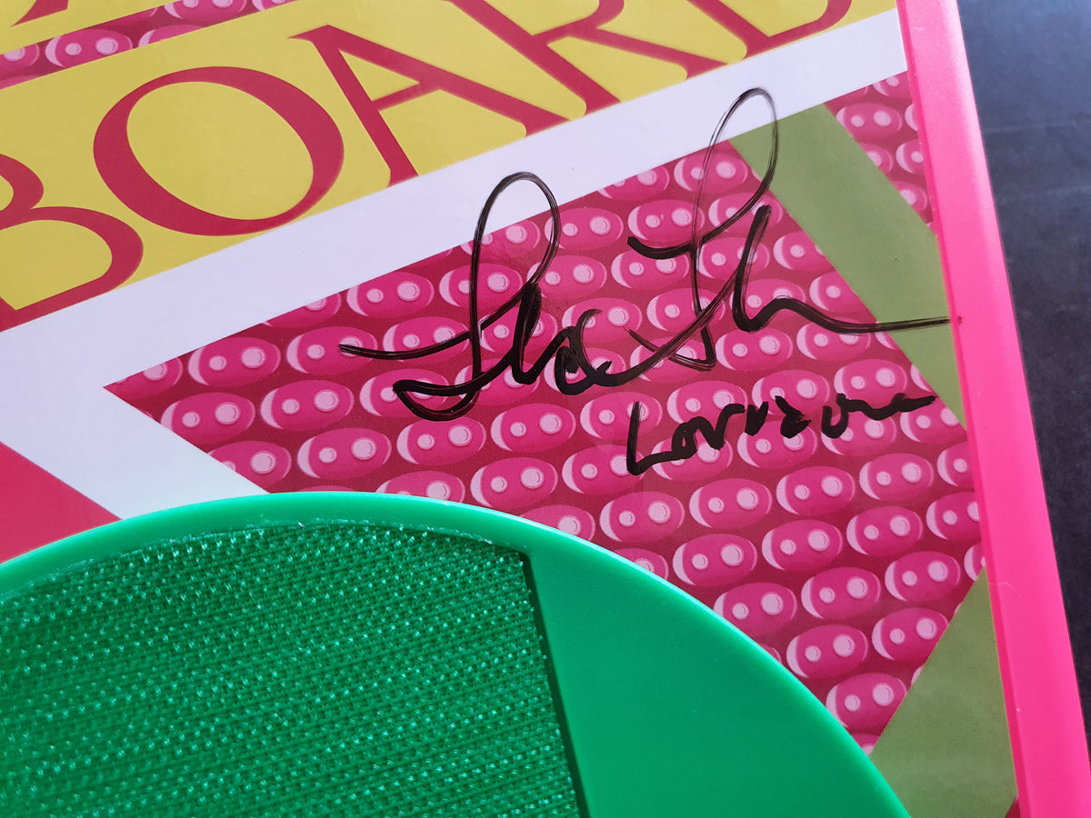 Hover Board signé par Marty, Doc, Biff et Lorraine !