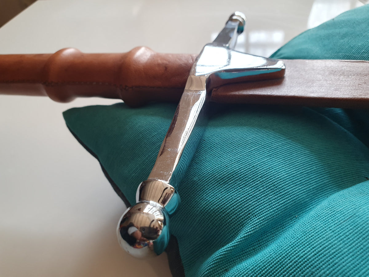 Machette Braveheart signée par Mel Gibson. Certificat d'authenticité avec photo