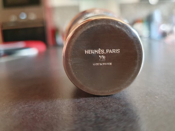 Gobelet Hermès Paris avec cheval laqué