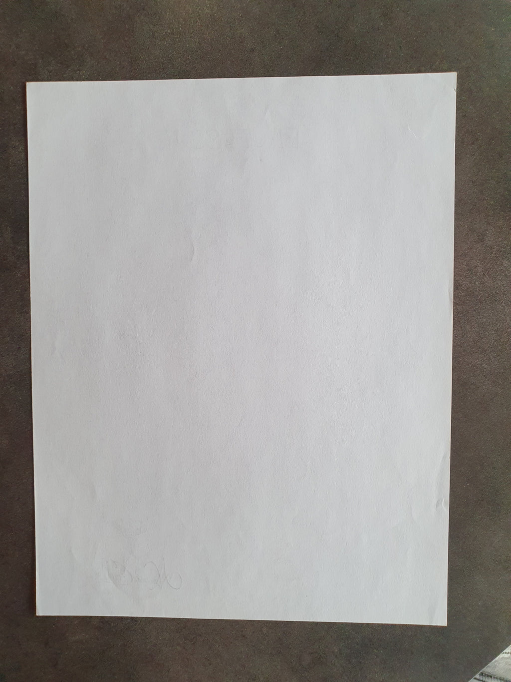 Dessin original représentant le Professeur X (Xavier) des X-Men Marvel