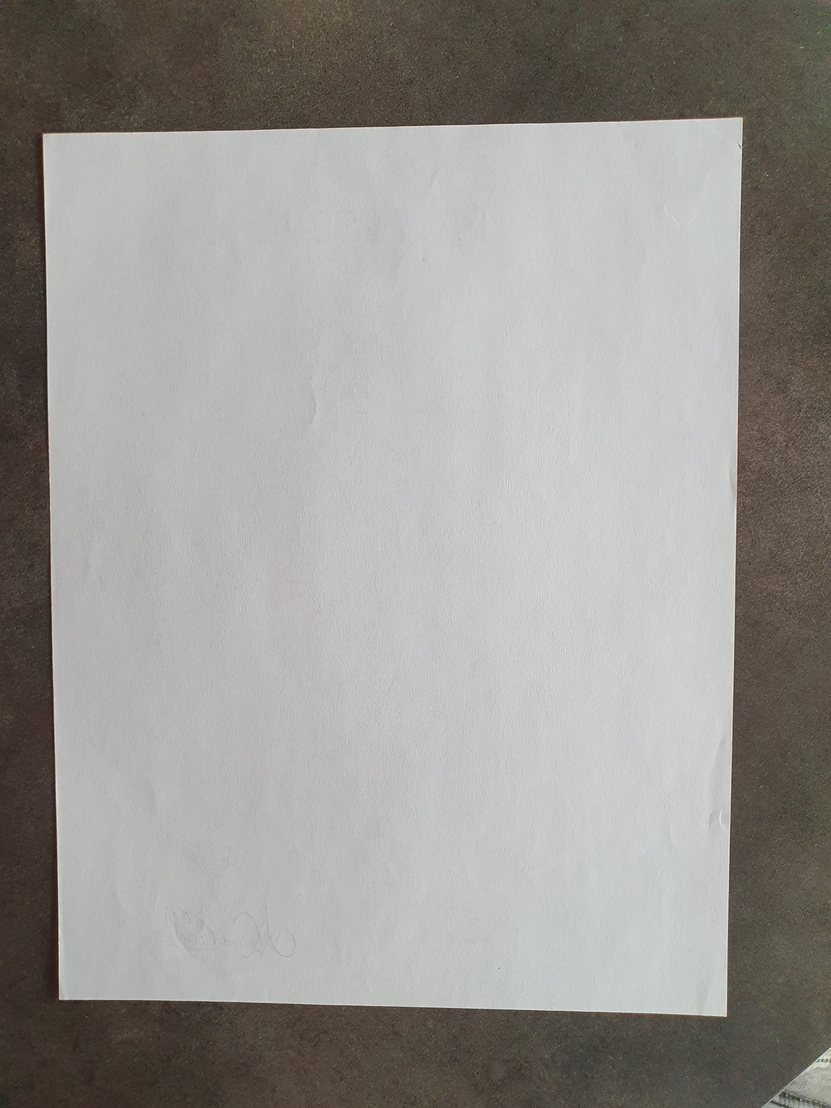 Dessin original représentant le Professeur X (Xavier) des X-Men Marvel
