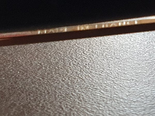 Stylo Louis Vuitton Doc Laq Noir et Argent