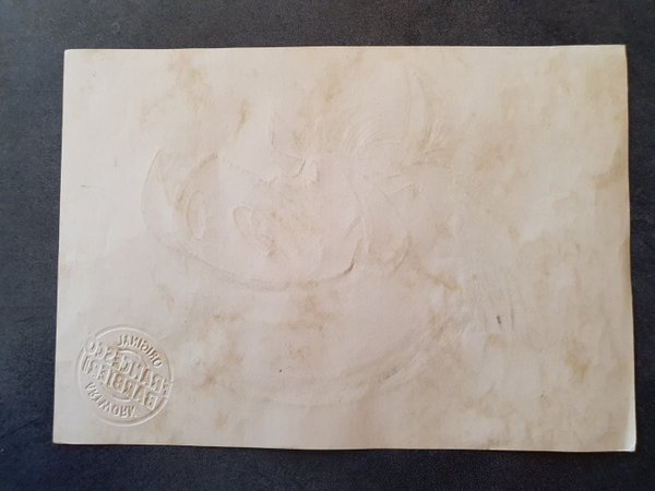 Pumbaa, le Roi Lion, Disney. Dessin original.