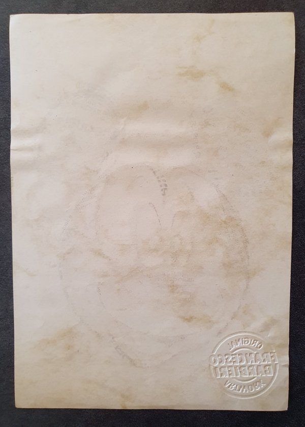 Mickey souriant, Disney. Dessin original.