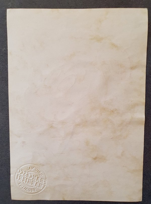 Mickey dubitatif, Disney. Dessin original.