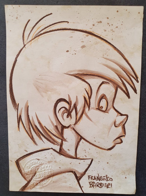 Arthur, Disney. Dessin original.