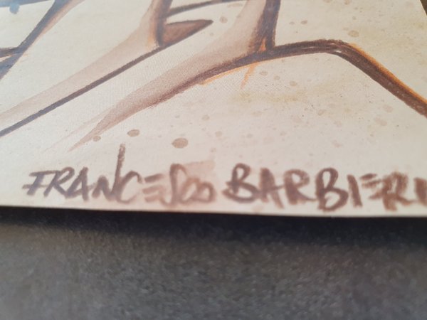 Sammy (Scoubidou) dessin original de Francesco Barbieri