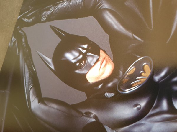 Photo Batman Forever signée par Val Kilmer