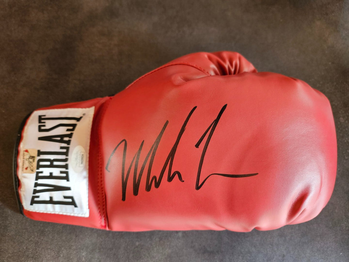 Boxing glove signed by Mike Tyson