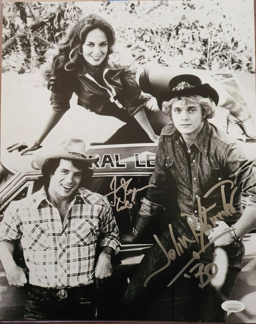 Poster Sheriff fais-moi peur signé deux fois