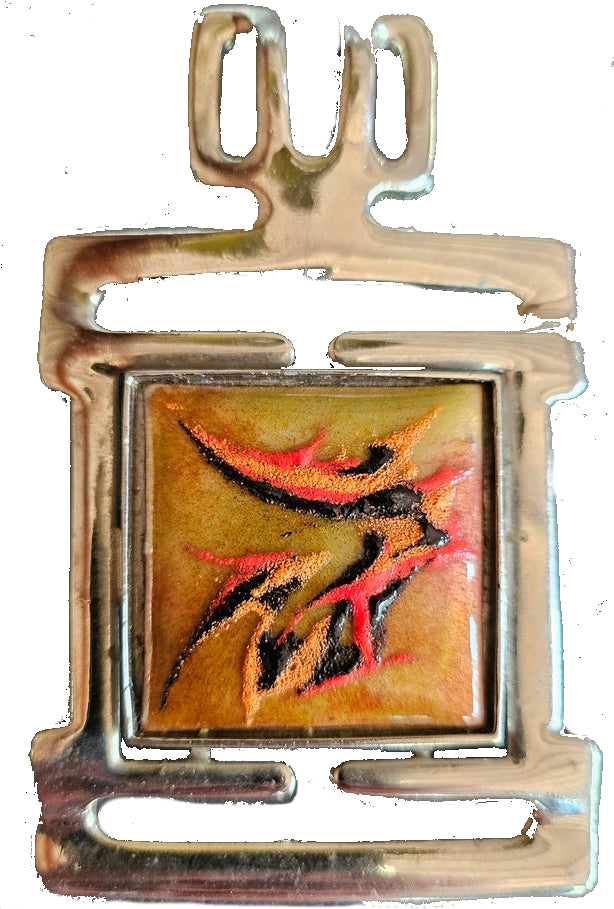 Important pendentif Fauré Limoges par P&M Paris