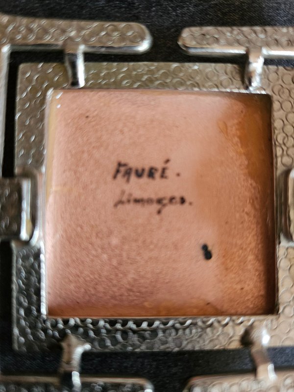 Important pendentif Fauré Limoges par P&M Paris