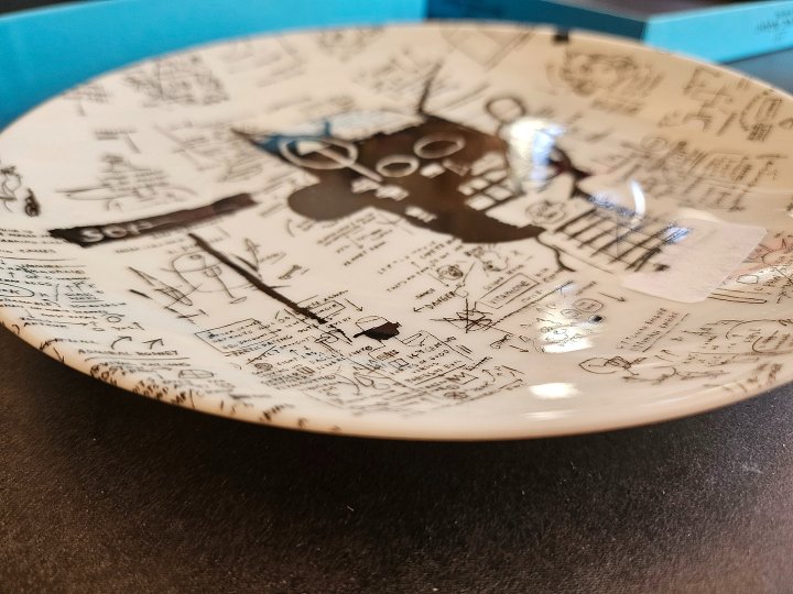 Assiette Jean-Michel Basquiat