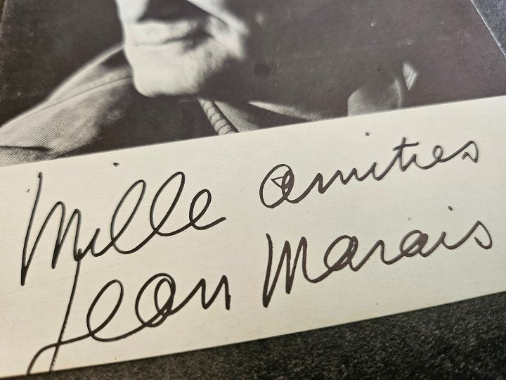 Autographe Jean Marais