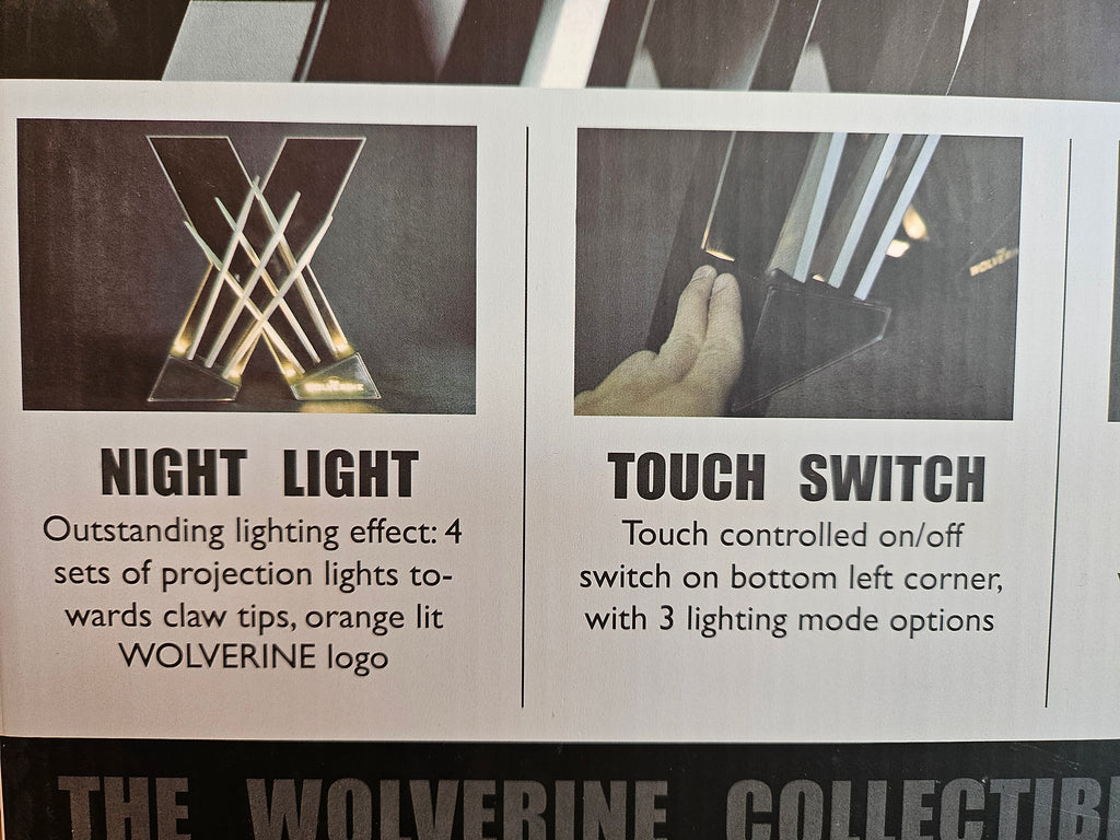 X MEN display géant Wolverine signé par Hugh Jackman Marvel X-Men