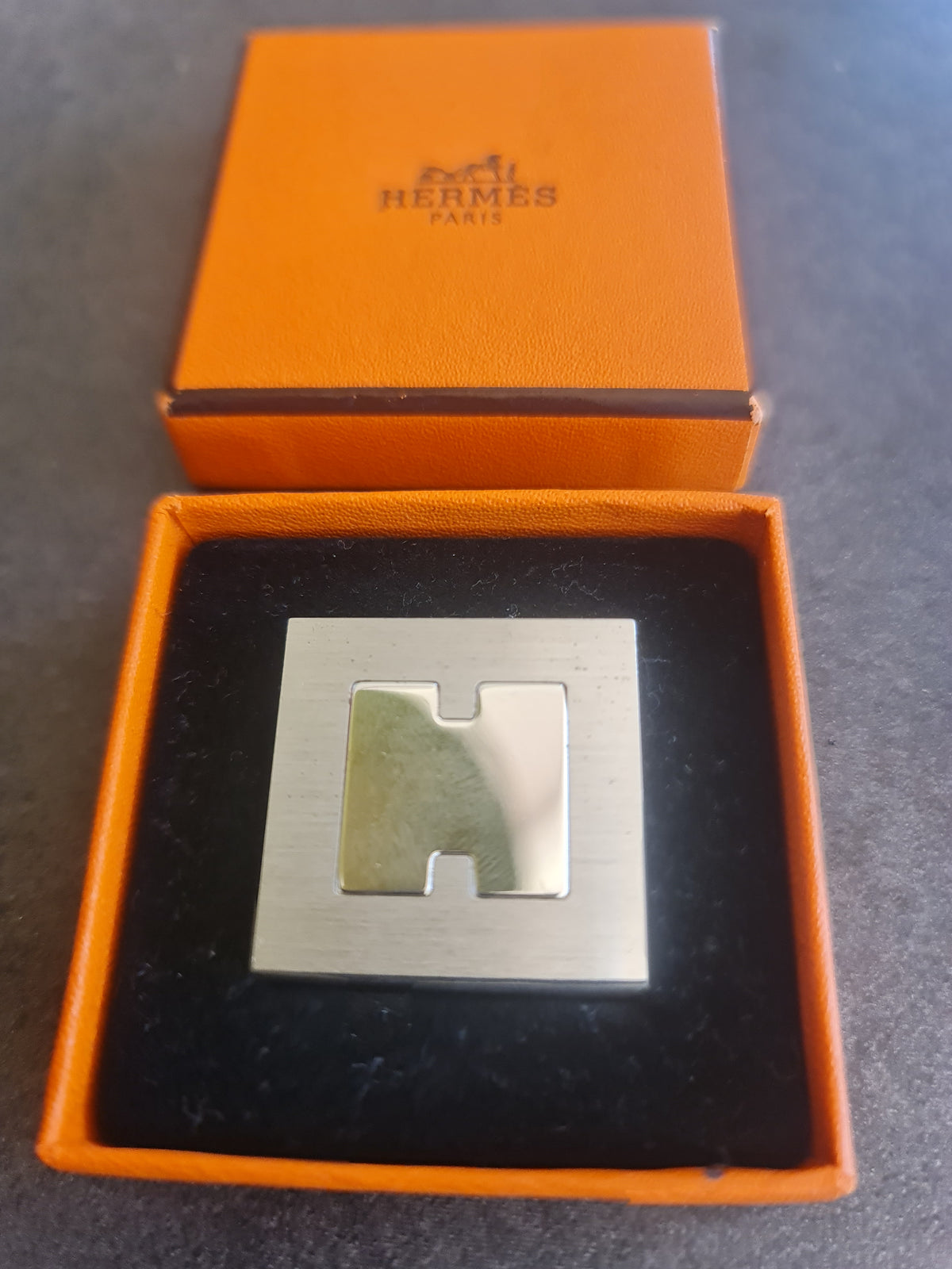 Porte photo ou carte de visite Hermès