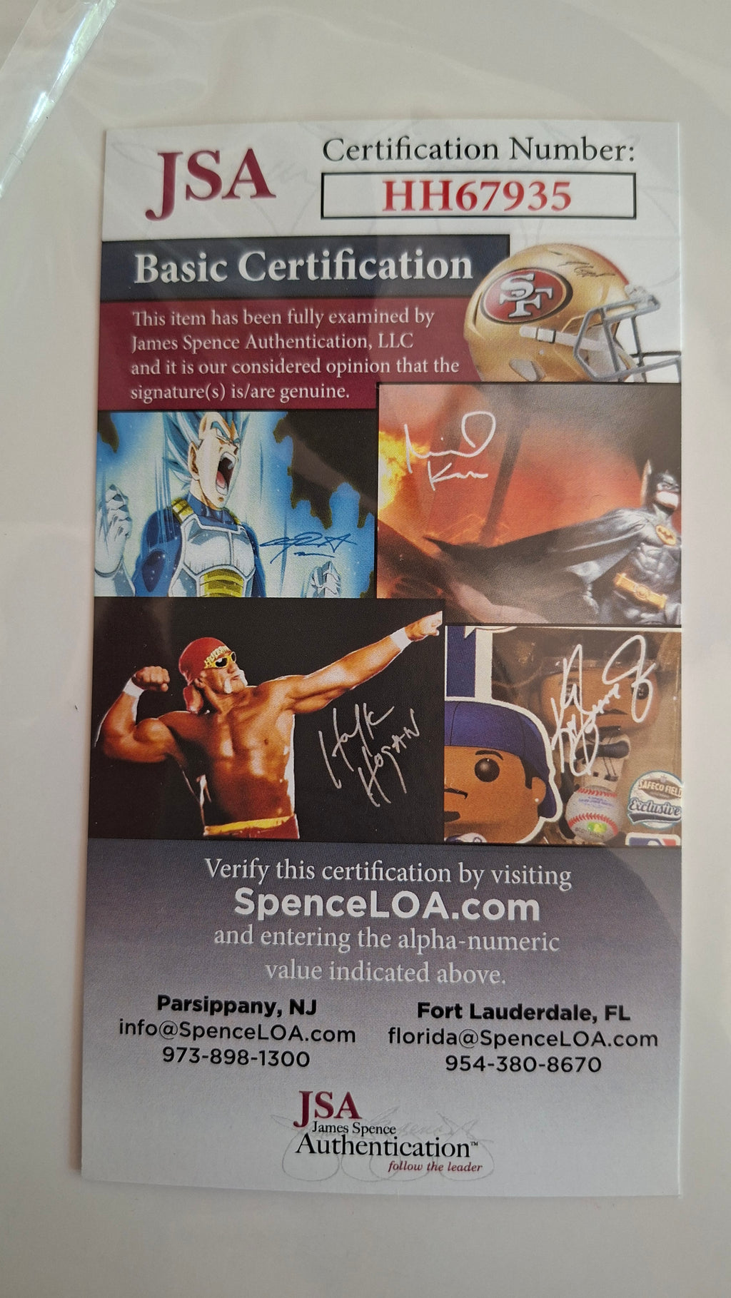 Poster SCREAM avec autographe de Roger Jackson aka Ghostface JSA