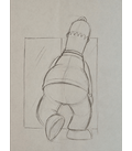 Croquis original Les Simpson utilisé pour la production du dessin animé 5