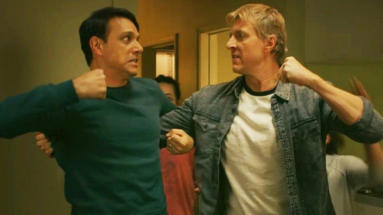 Karate Kid - Poster signed by Ralph Macchio and Billy Zabka