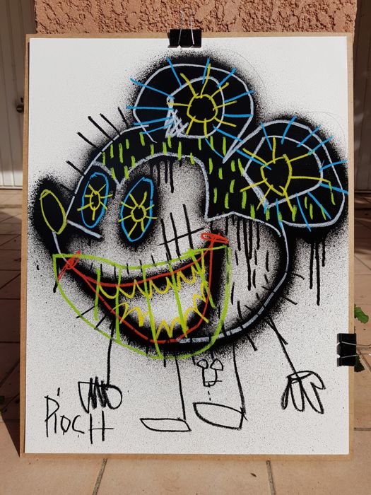 PIOCH - "Mickey Mouse" - original artwork