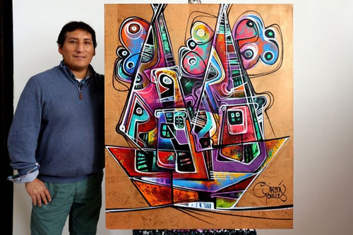 "Nube que me persigue en el mar" Simeon Gonzales