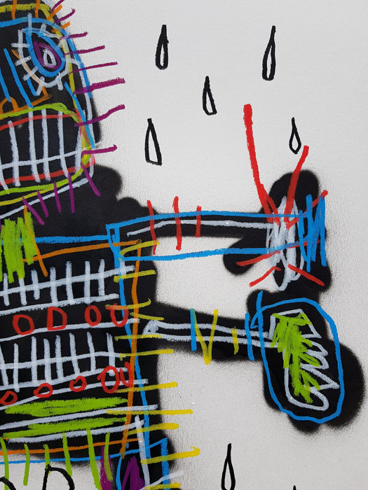 PIOCH - "Mr Robot" - œuvre originale