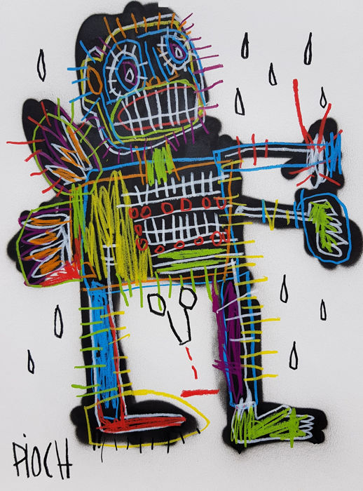 PIOCH - "Mr Robot" - œuvre originale