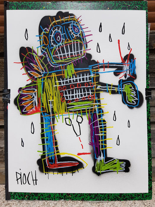 PIOCH - "Mr Robot" - œuvre originale