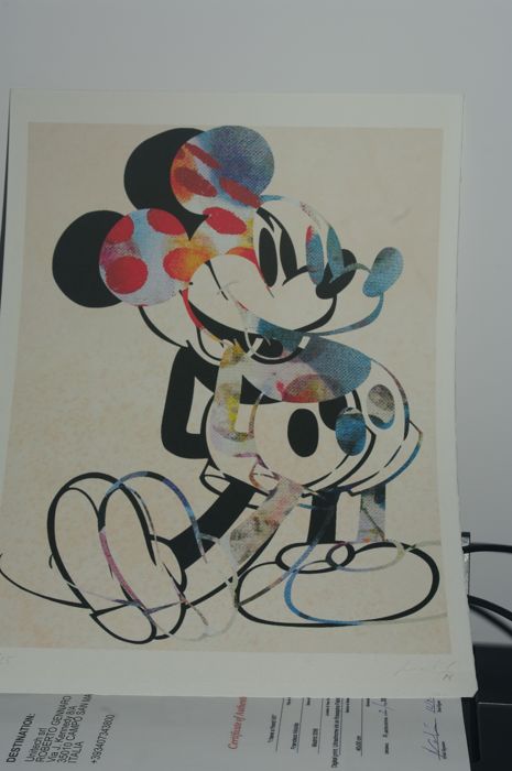 Sérigraphie I have a friend - Francisco Nicolas