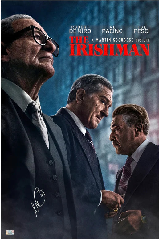 Affiche de The Irishman signée par Al Pacino