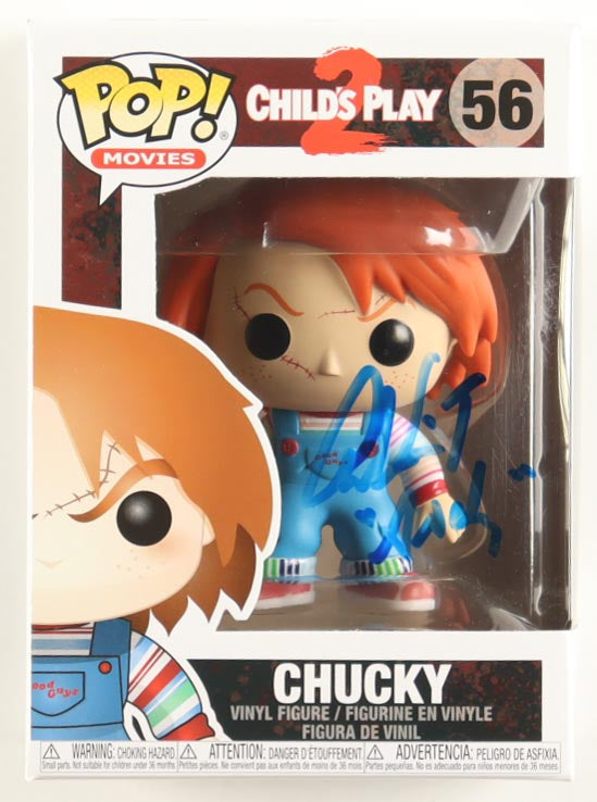 Chucky Funko Pop signé par Alex Vincent