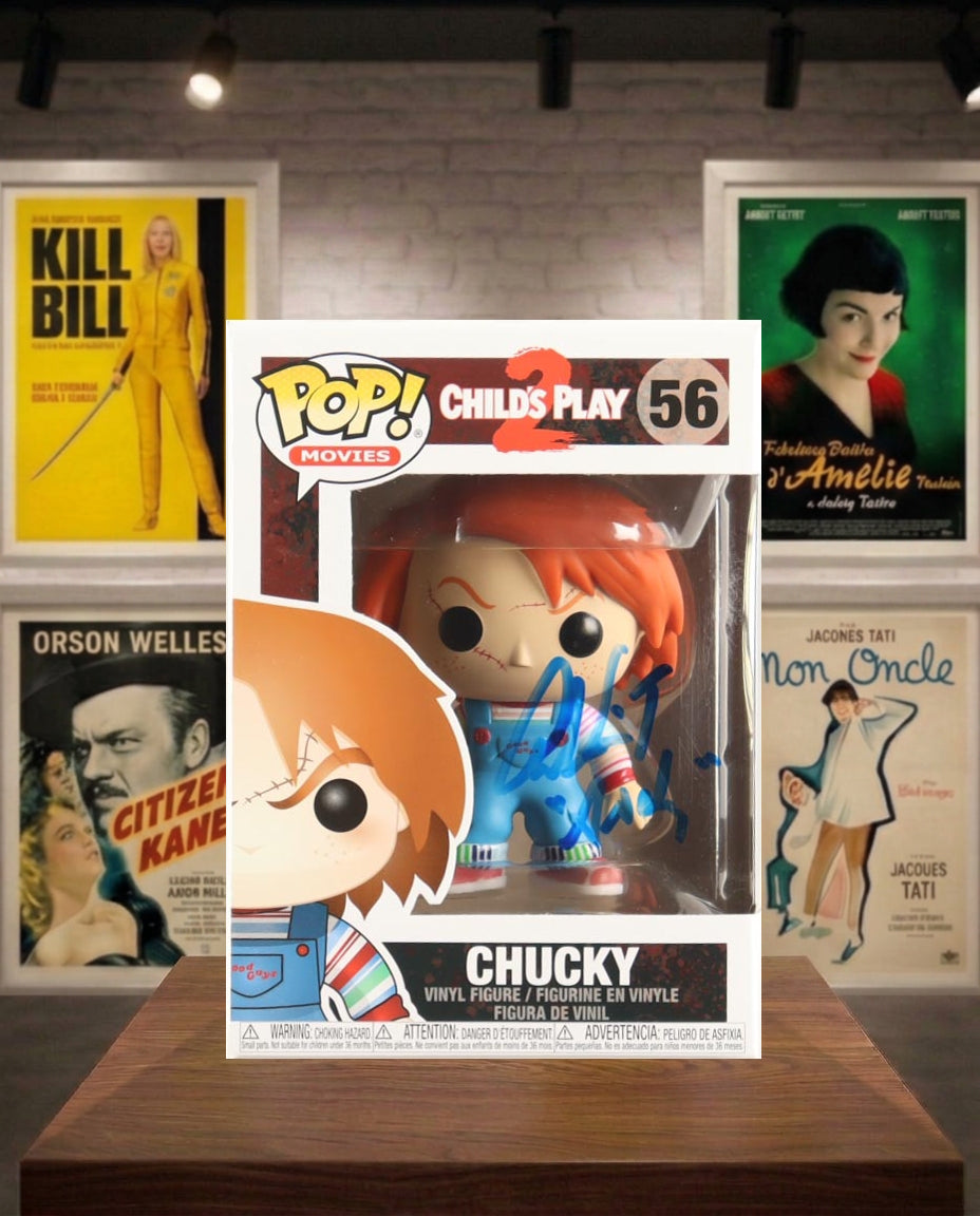 Chucky Funko Pop signé par Alex Vincent