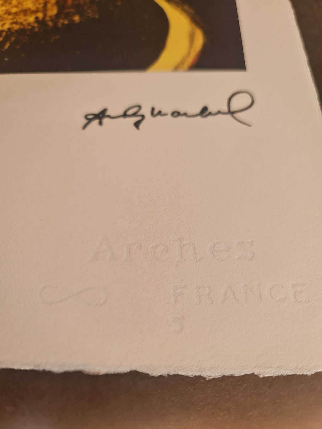 Sérigraphie édition limitée 53/100 Andy Warhol série Ladies and Gentlemen 1975