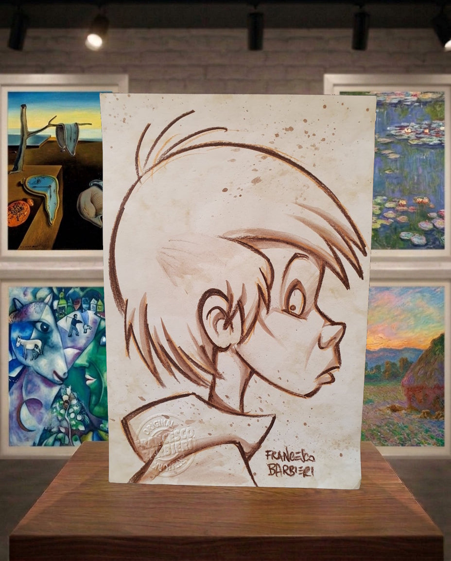 Arthur, Disney. Dessin original.
