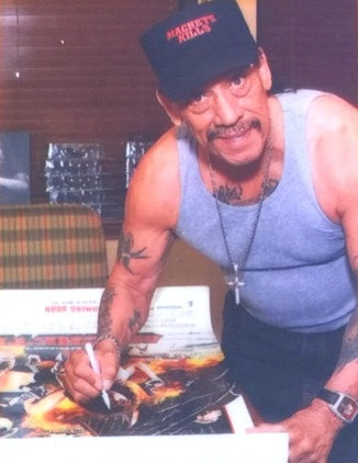 Affiche 101x68 MACHETE signé Danny Trejo et Michelle Rodriguez