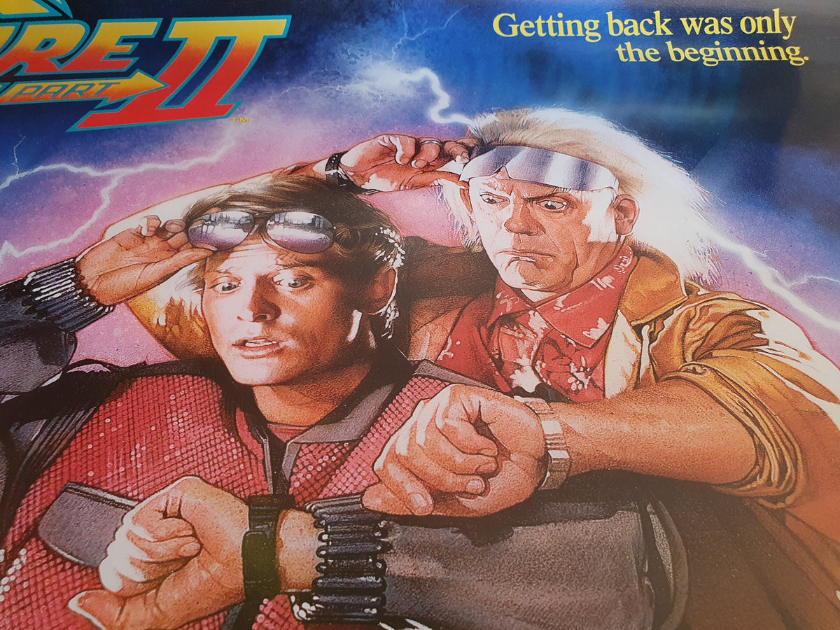 Retour vers le Futur - Poster XL signé 7 fois