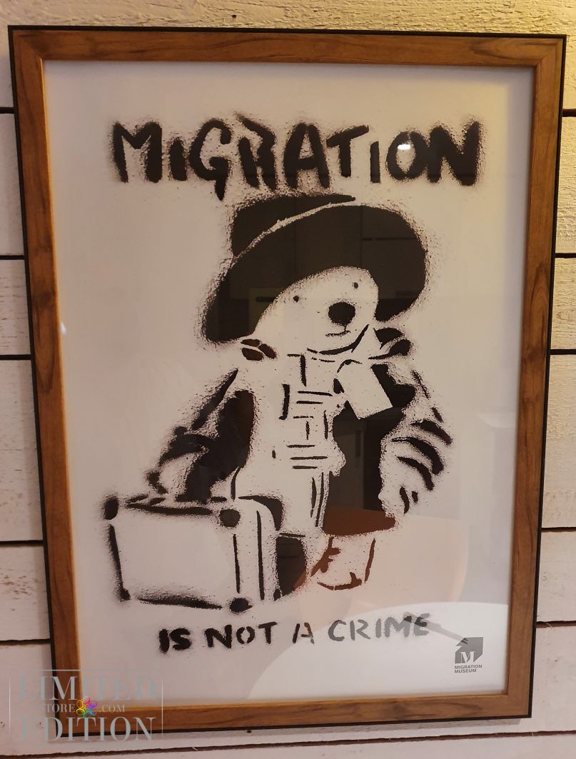 Affiche Migration is not a crime - Banksy
