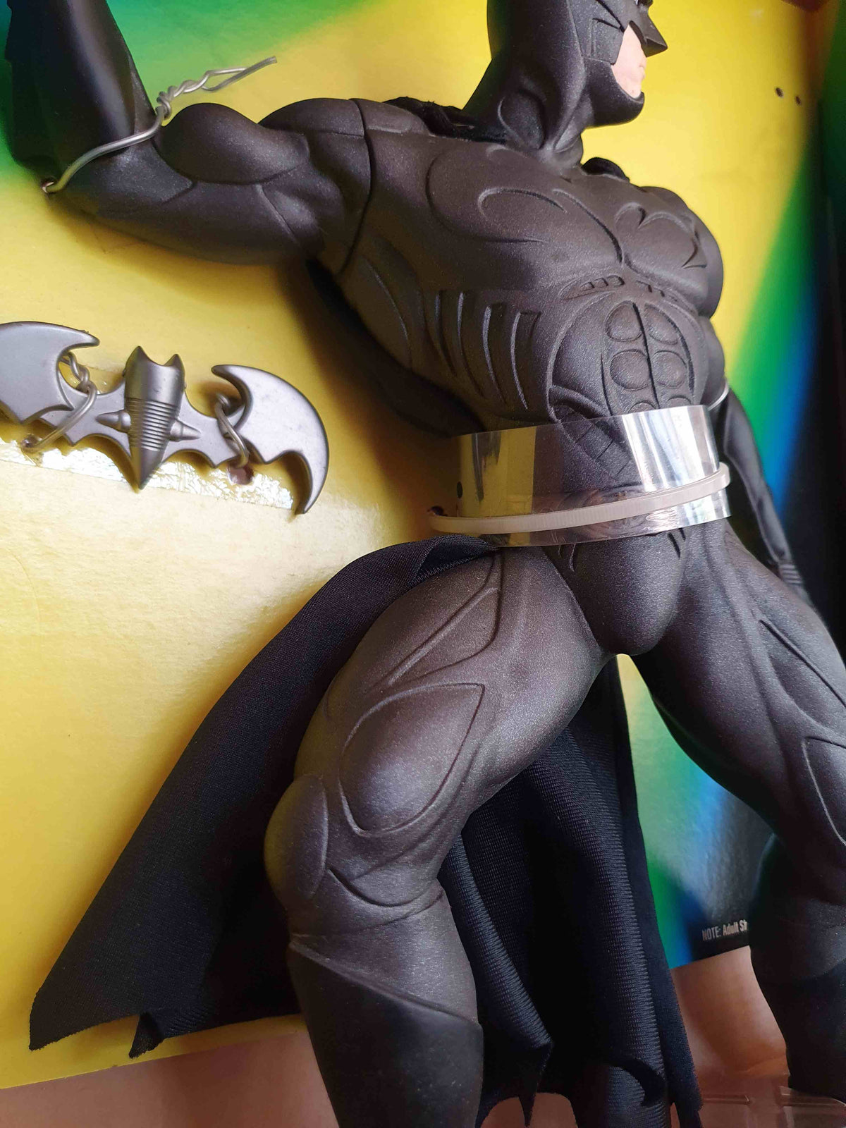 Batman figure signed by Val Kilmer