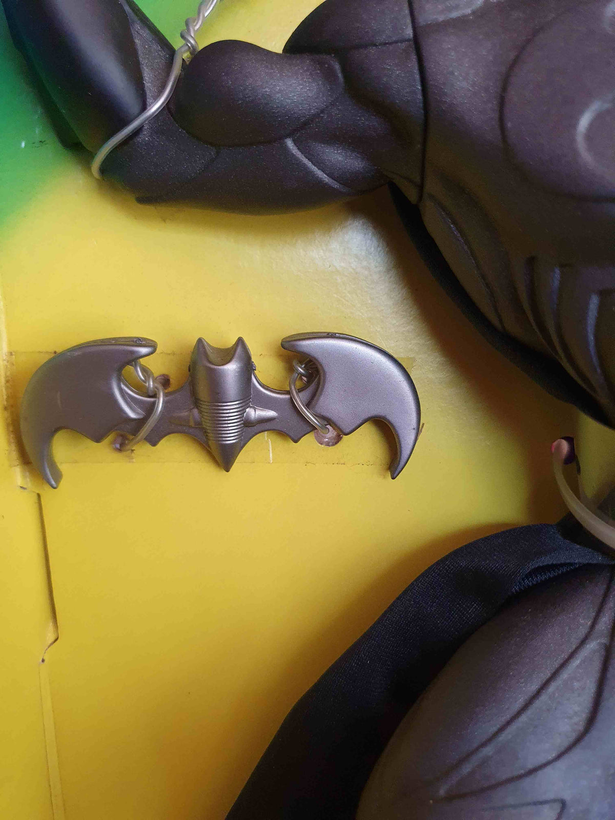 Batman figure signed by Val Kilmer