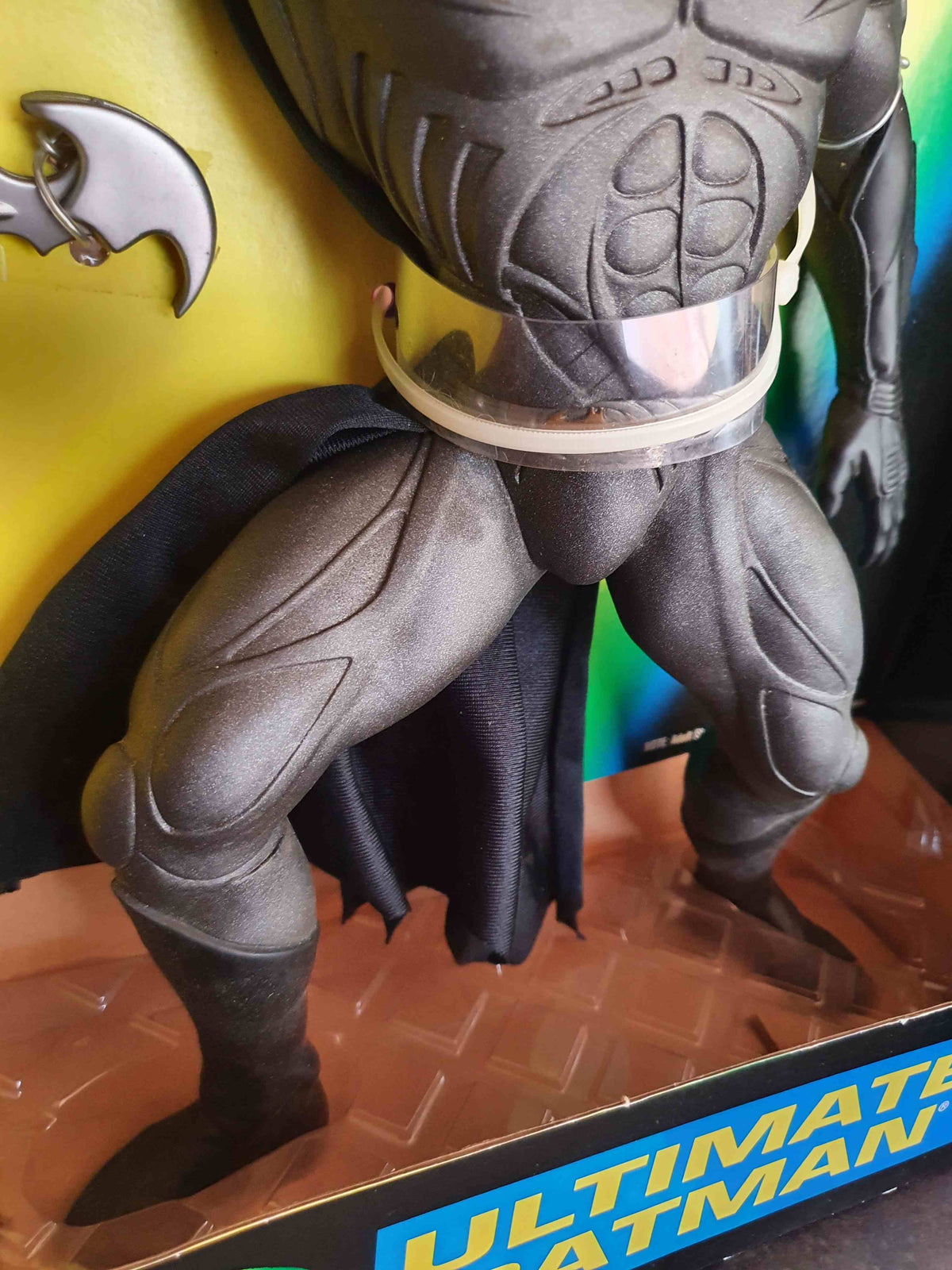 Batman figure signed by Val Kilmer