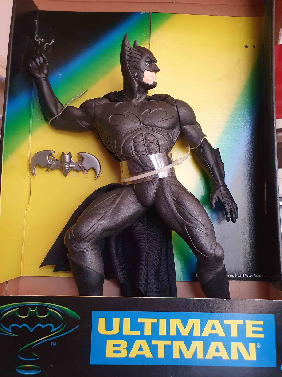 Batman figure signed by Val Kilmer