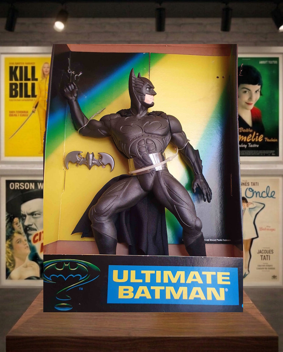 Batman figure signed by Val Kilmer