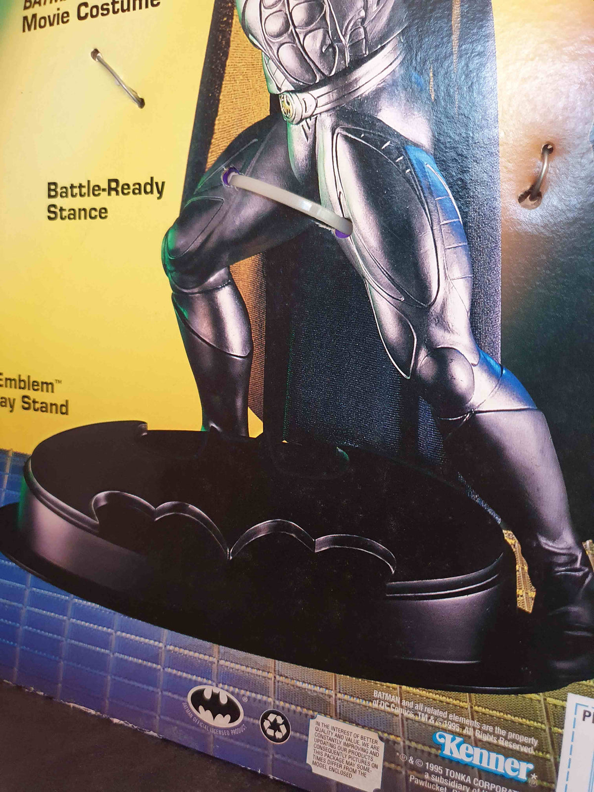 Batman figure signed by Val Kilmer