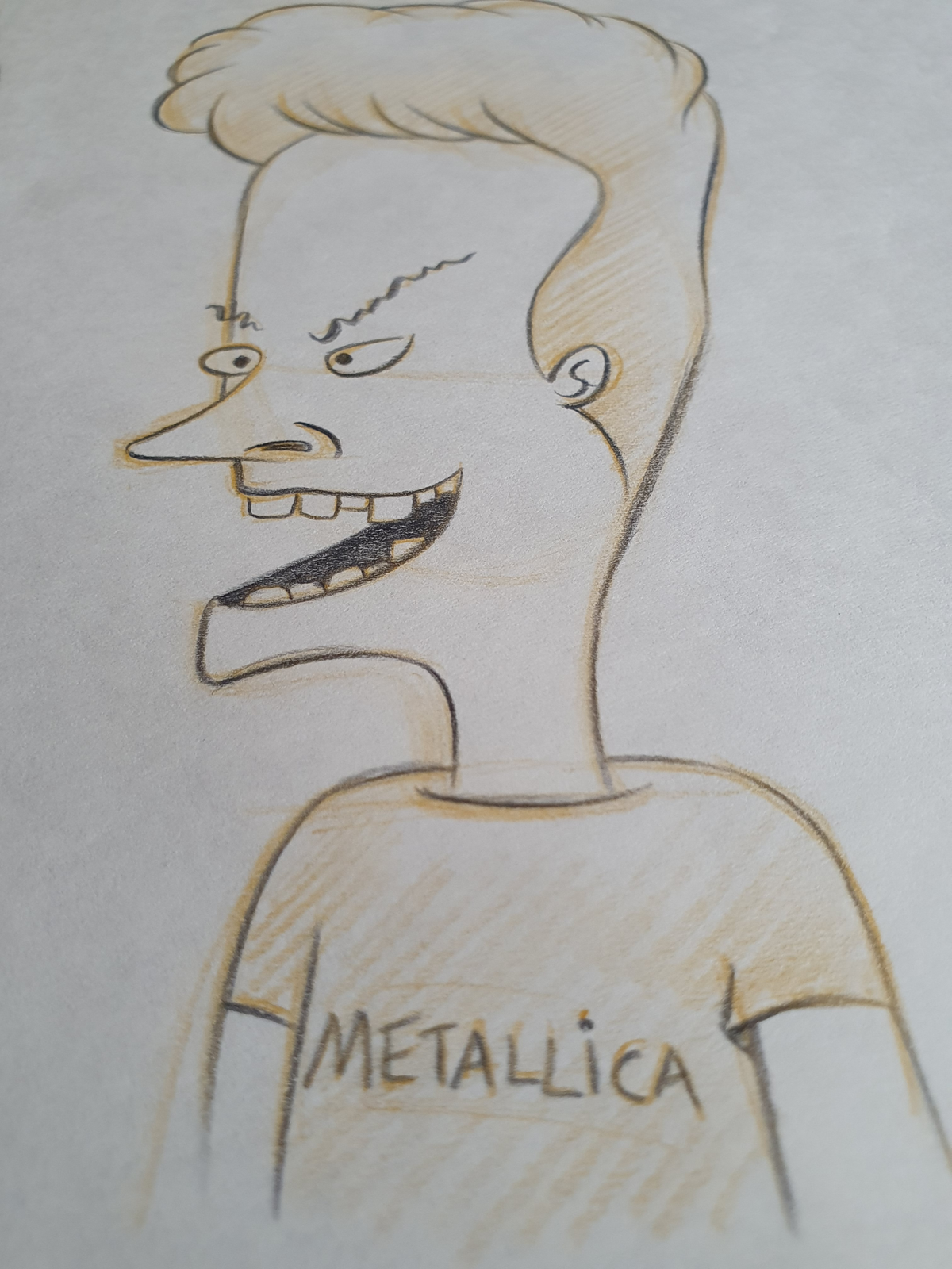 Beavis et Butthead dessin original