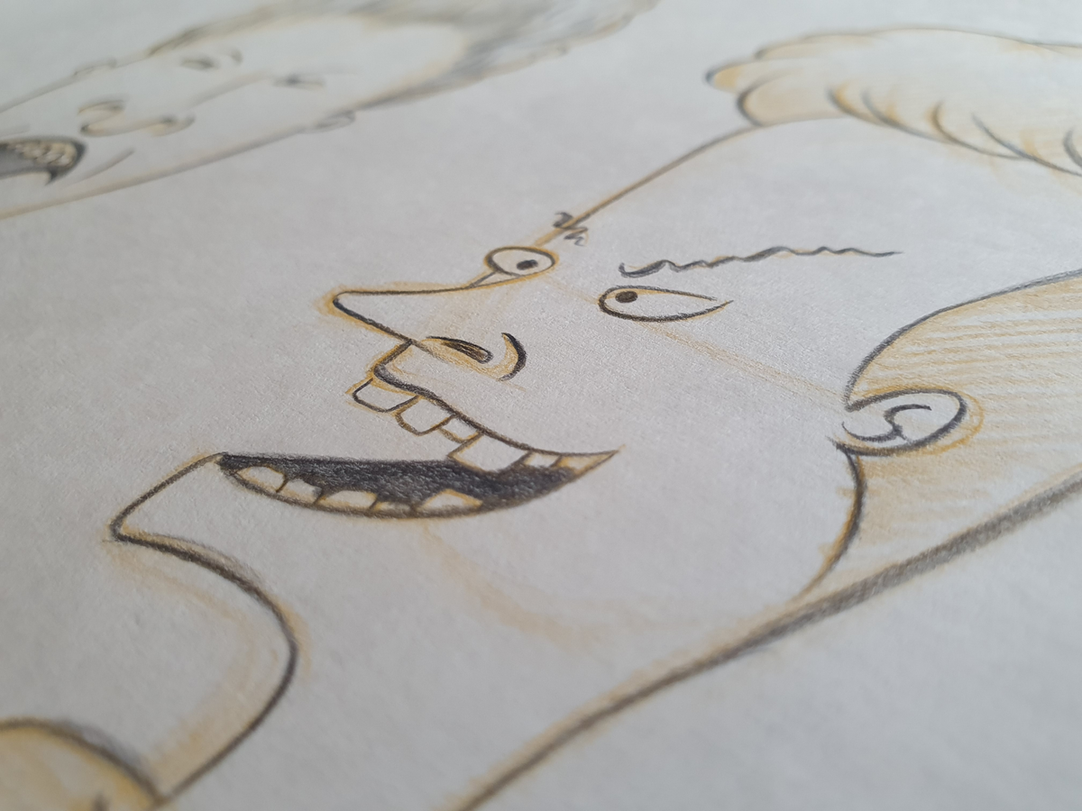 Beavis et Butthead dessin original
